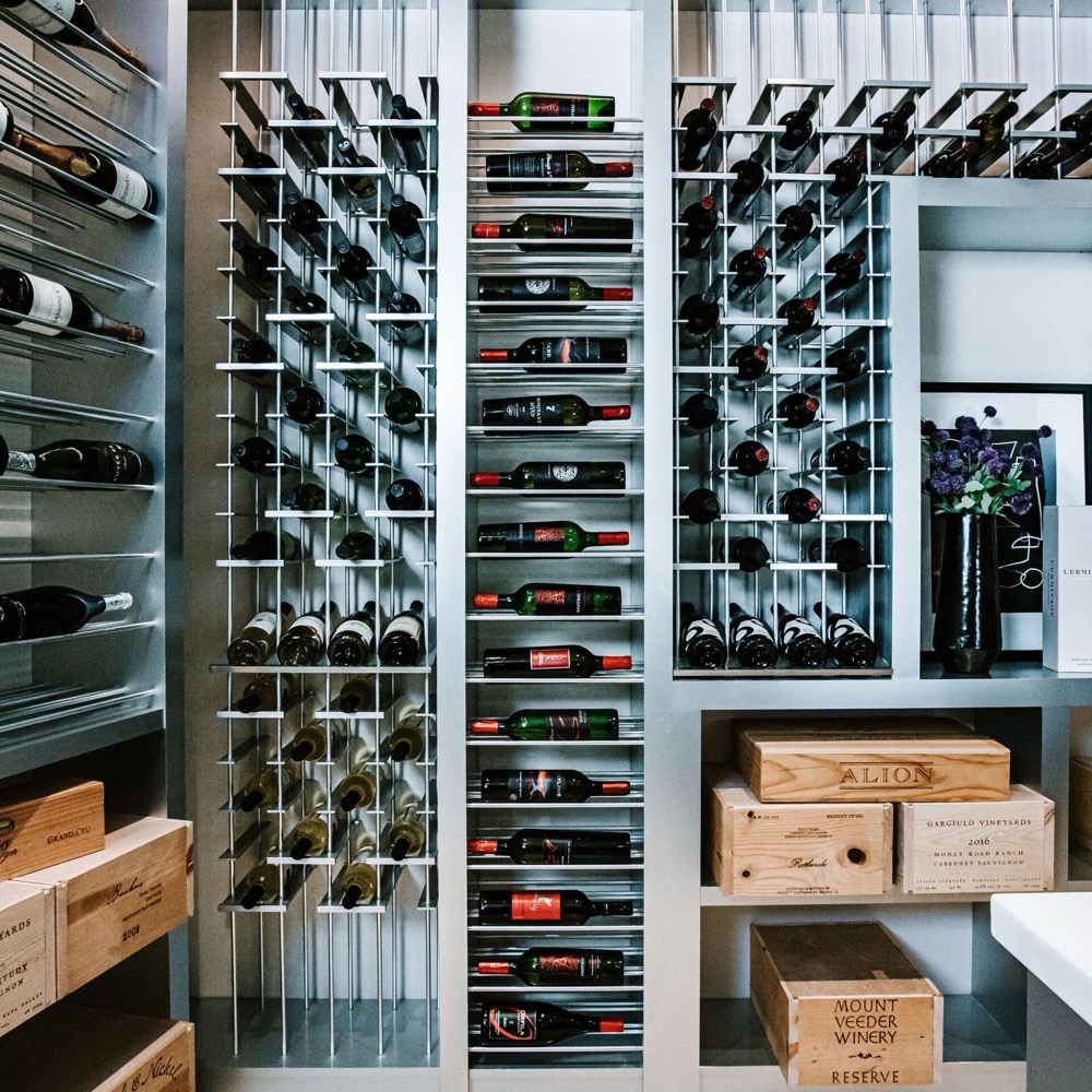 Bespoke Architectural Copper & Bronze Custom Wine Room