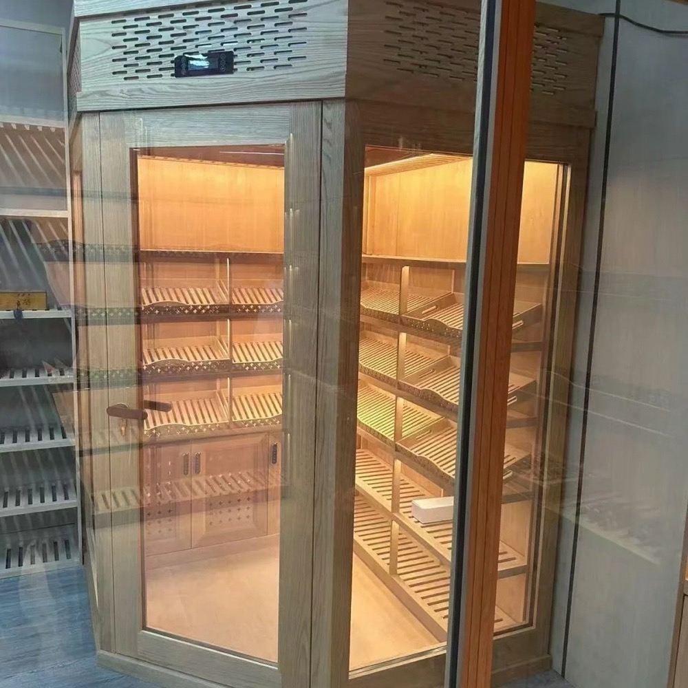 Bespoke Stainless Steel Wine Storage (Wine Guardian 15200 btuh 2 ton cooling system)